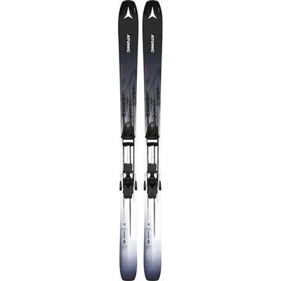 Ski - alpine - volwassenen - maverick 95 ti - all-mountain - zwart/wit