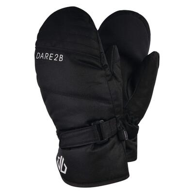 Wanten - ski - kind - dare 2b - waterdicht, warm - zwart/grijs