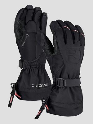 Handschoenen - wintersport - vrouw - merino freeride, 3-vinger - black-raven