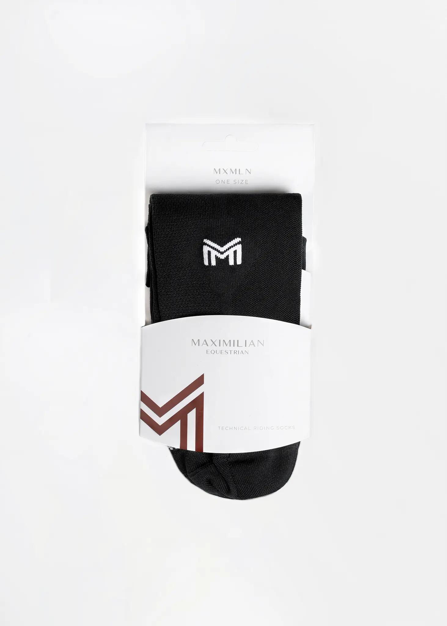 Calcetines Equitación Unisex Maximilian Neo Negro 5/5