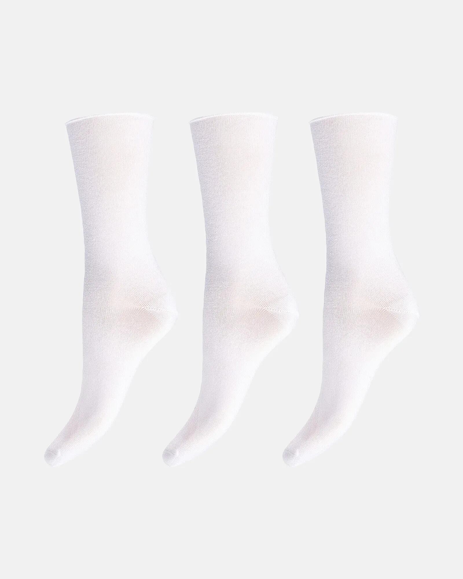 decoy Knöchelsocken Bambus 3er-Pack – WHITE (1200) 2/4