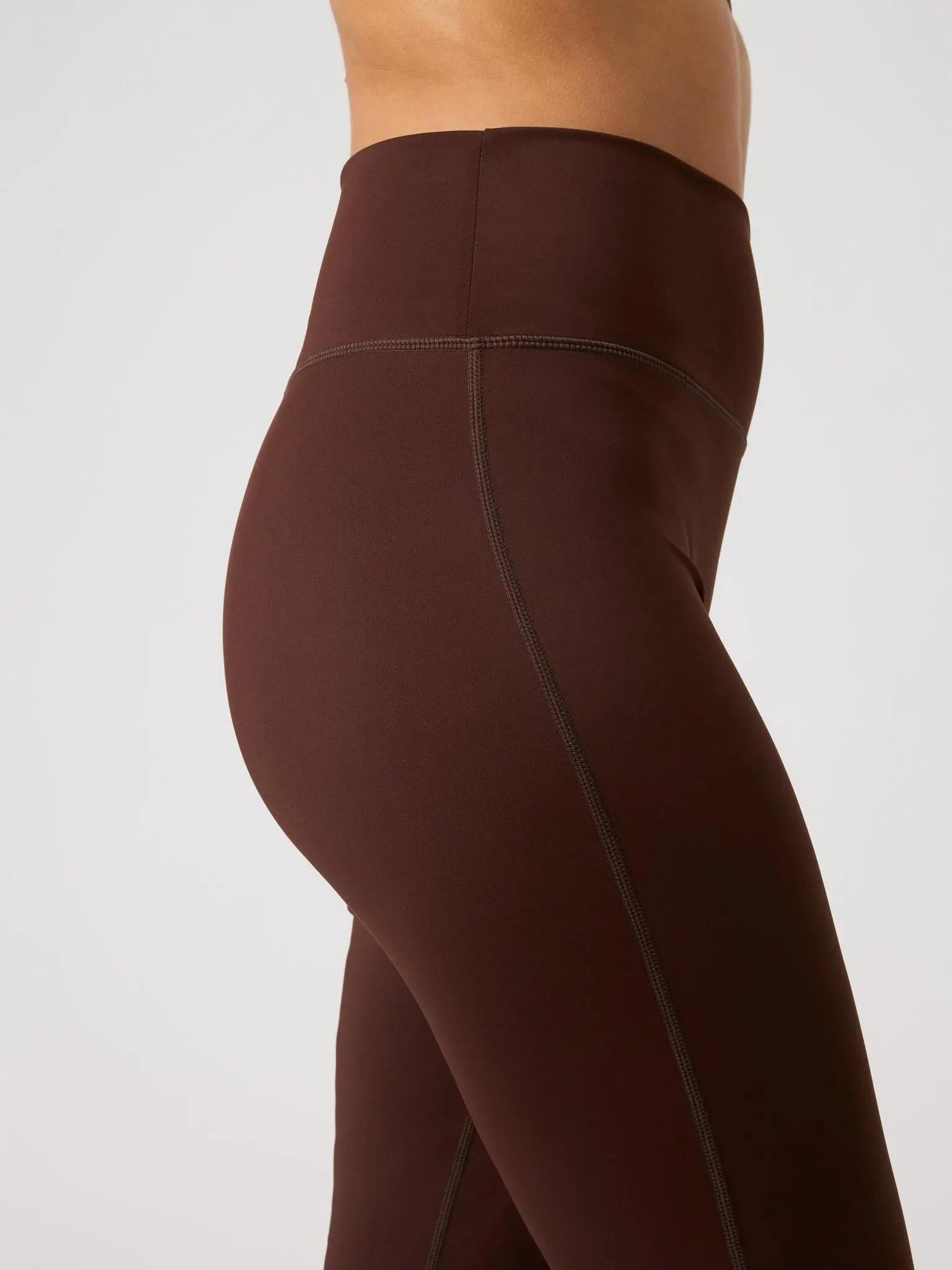 bjorn_borg BORG FLARE TIGHTS REGULAR en polyester recyclé – COFFEE BEAN 5/5