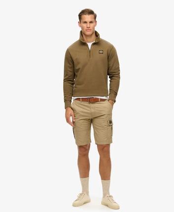 superdry Parachute Cargo Shorts en ripstop 100% coton – SAND