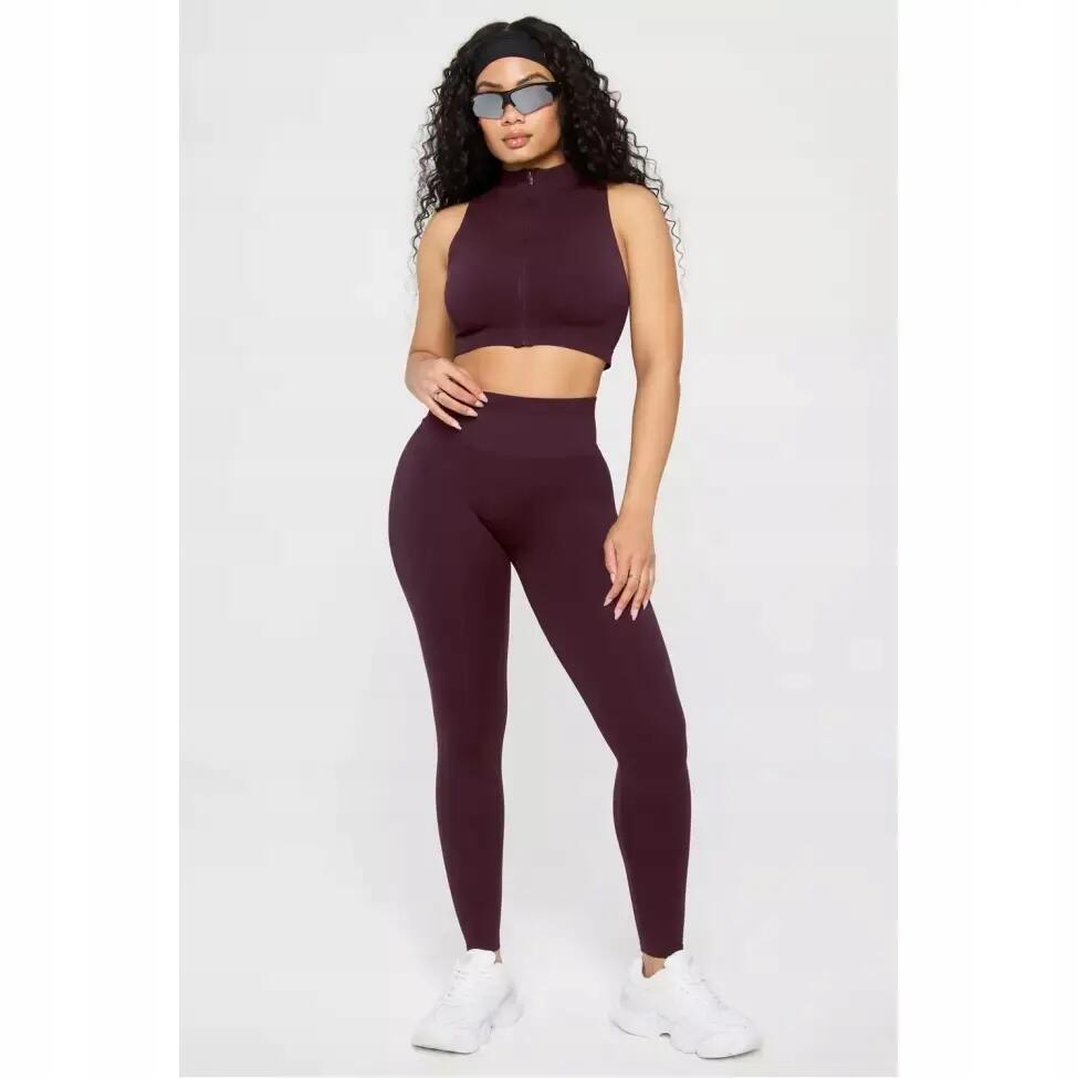 FABLETICS Damskie Legginsy Sportowe Wysoki Stan Seamless Scrunch 4/6