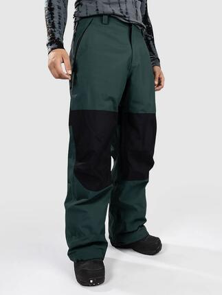 Unisex - sportswear - hose - cargo, lang - mte hellbound - black/green gab