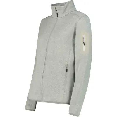 Kurtka polarowa Knit-Tech damska 100% poliester – 11FV Pistaccio-Bianco 2/6