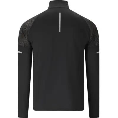 endurance Rumbia M Printed Midlayer aus Polyester mit Elastan – 1001 Black 2/4