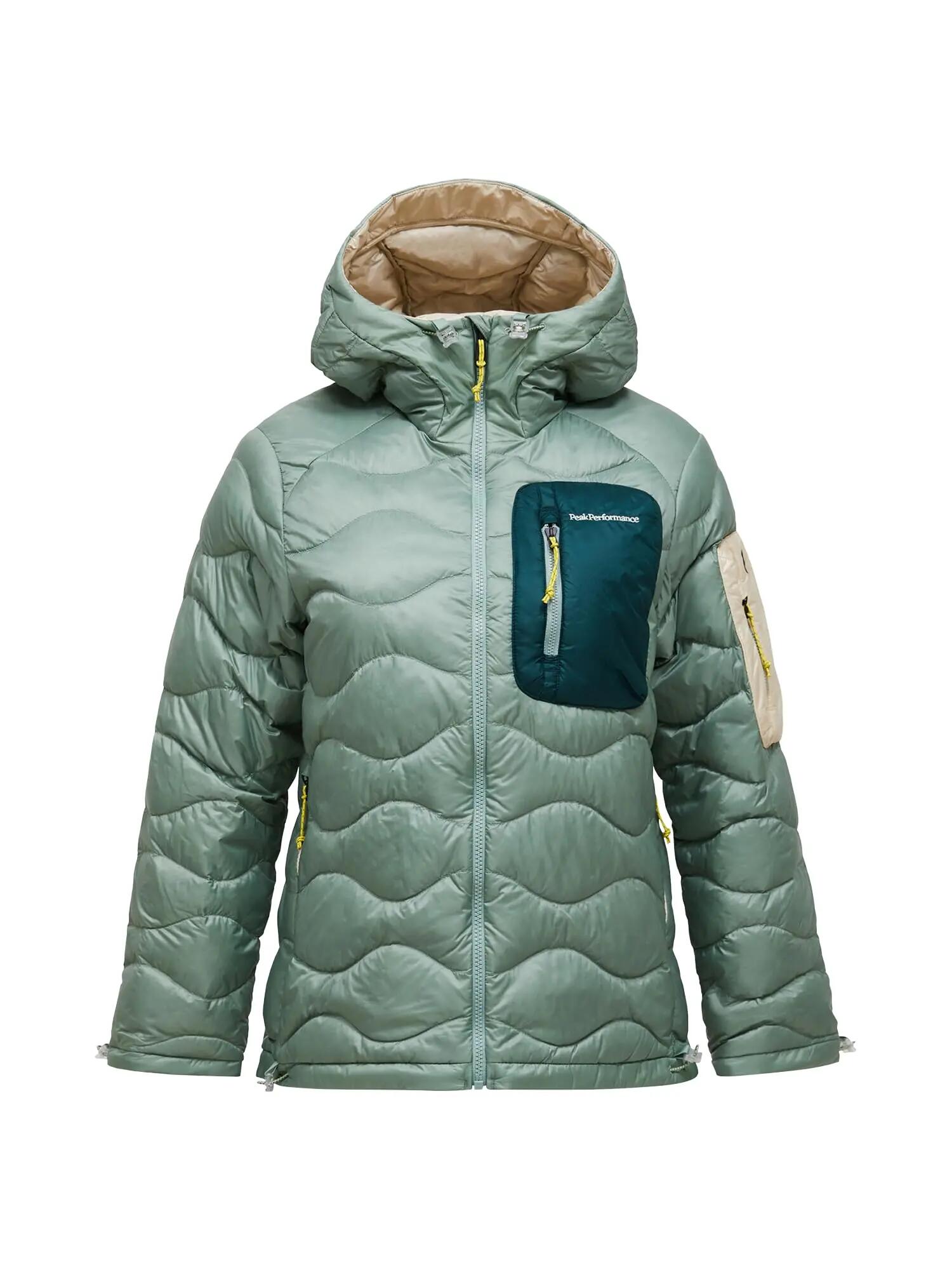 Jas - Sportswear - Dames - Helium Utility Down - licht, isolerend - groen 1/4