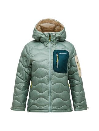 Jas - Sportswear - Dames - Helium Utility Down - licht, isolerend - groen