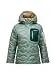 Jas - Sportswear - Dames - Helium Utility Down - licht, isolerend - groen 3/4