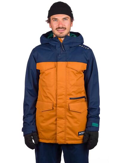 Veste - sportswear - homme - manches longues, col zippé - cuivre brun