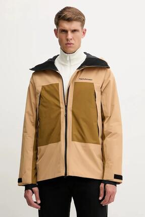 Herren - skifahren - jacke - isolierend, warm - edge insulated - sierra sand