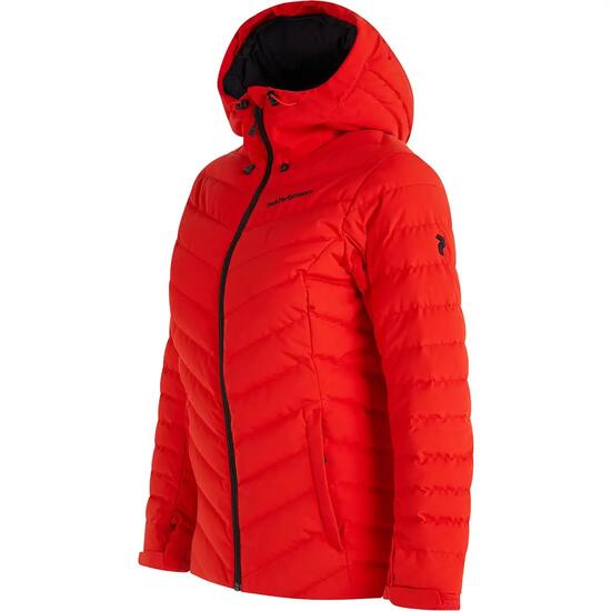 Jas - ski - dames - frost - waterdicht, met capuchon - racing red