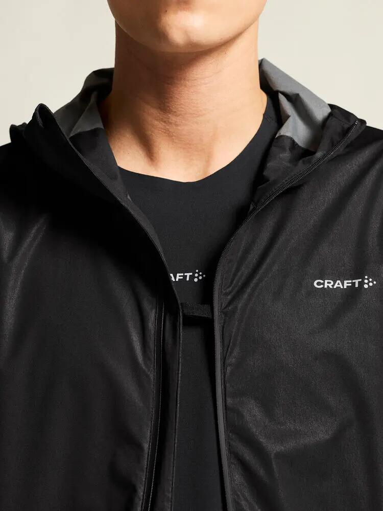 craft PRO Hydro leichte Herrenjacke – wind- und wasserdichtes 2L-Material – 5/7