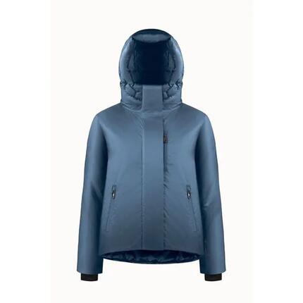 Veste de ski/snow - Ski - Femme - Irisée, Col montant - Clara - Bleu