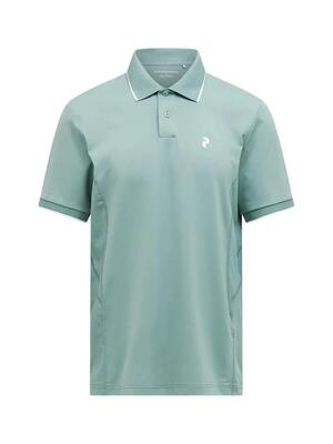Polo - sportswear - men - mountainbreath - slim fit ademend - green valley