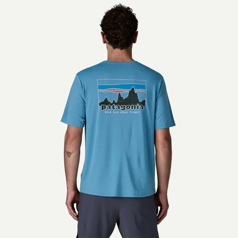 T‑shirt - Sportswear - Man - Cool Daily - Ademend, regular fit - Blauw denim 2/6