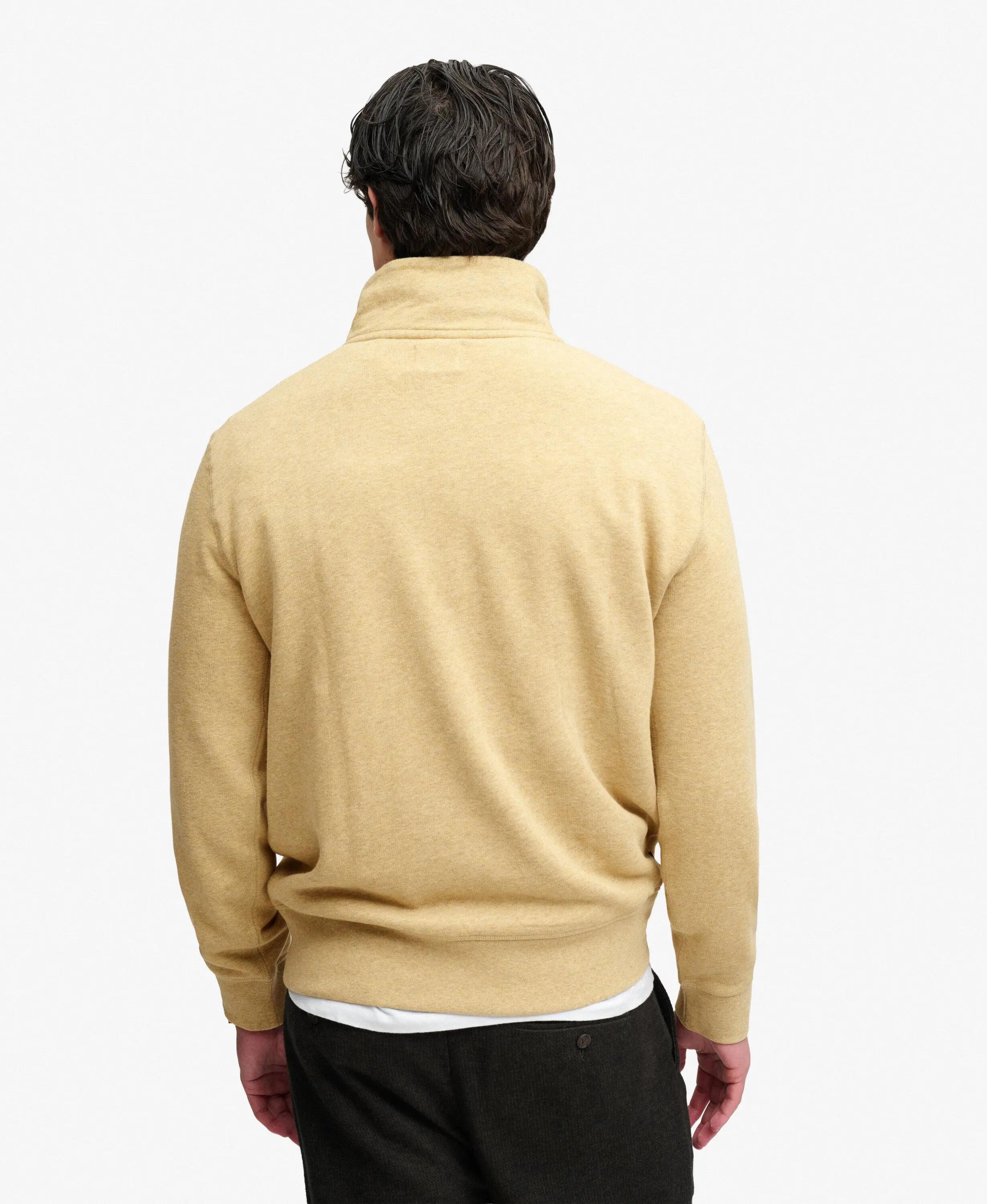 superdry Essential Serif Logo Half Zip Sweater van gerecycled materiaal – 5/7