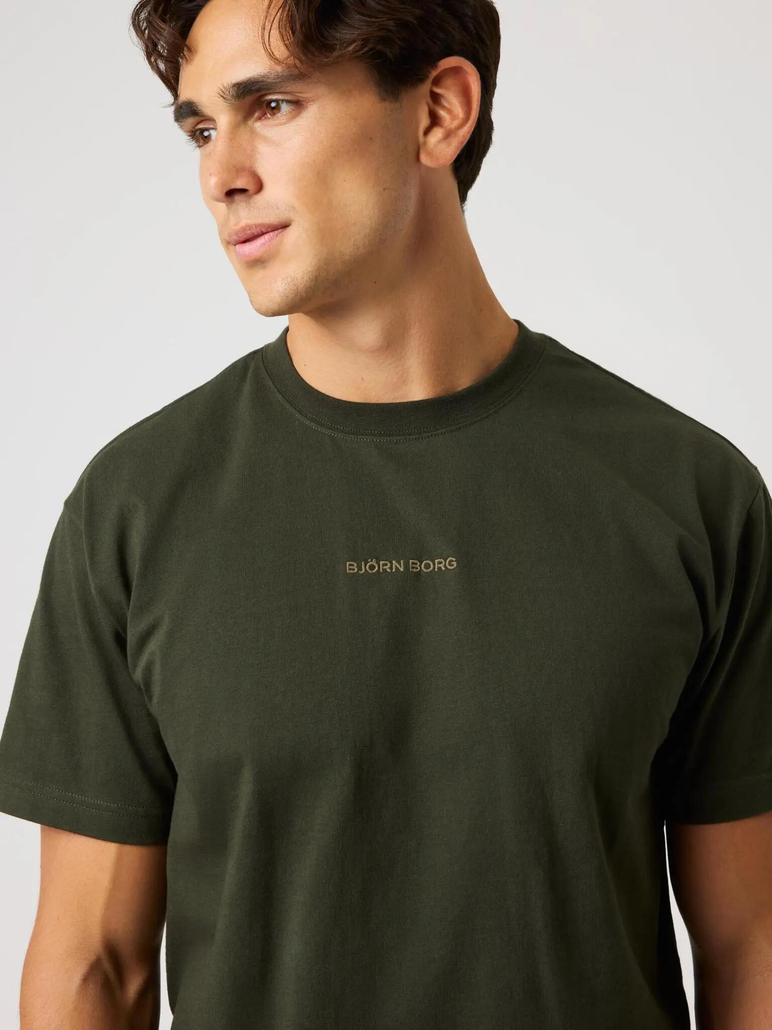 bjorn_borg T-shirt BORG CLASSIC da uomo – ROSIN 5/5