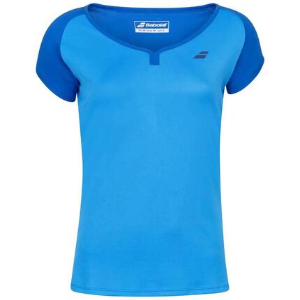 Top - Tennis - Fille - Crop top à manches courtes - Babolat Play - Bleu