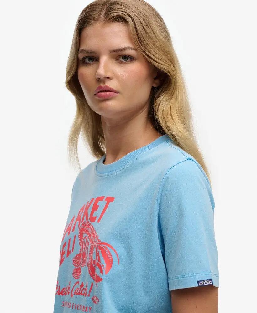 T-shirt femme Superdry Roadside Trade 4/5