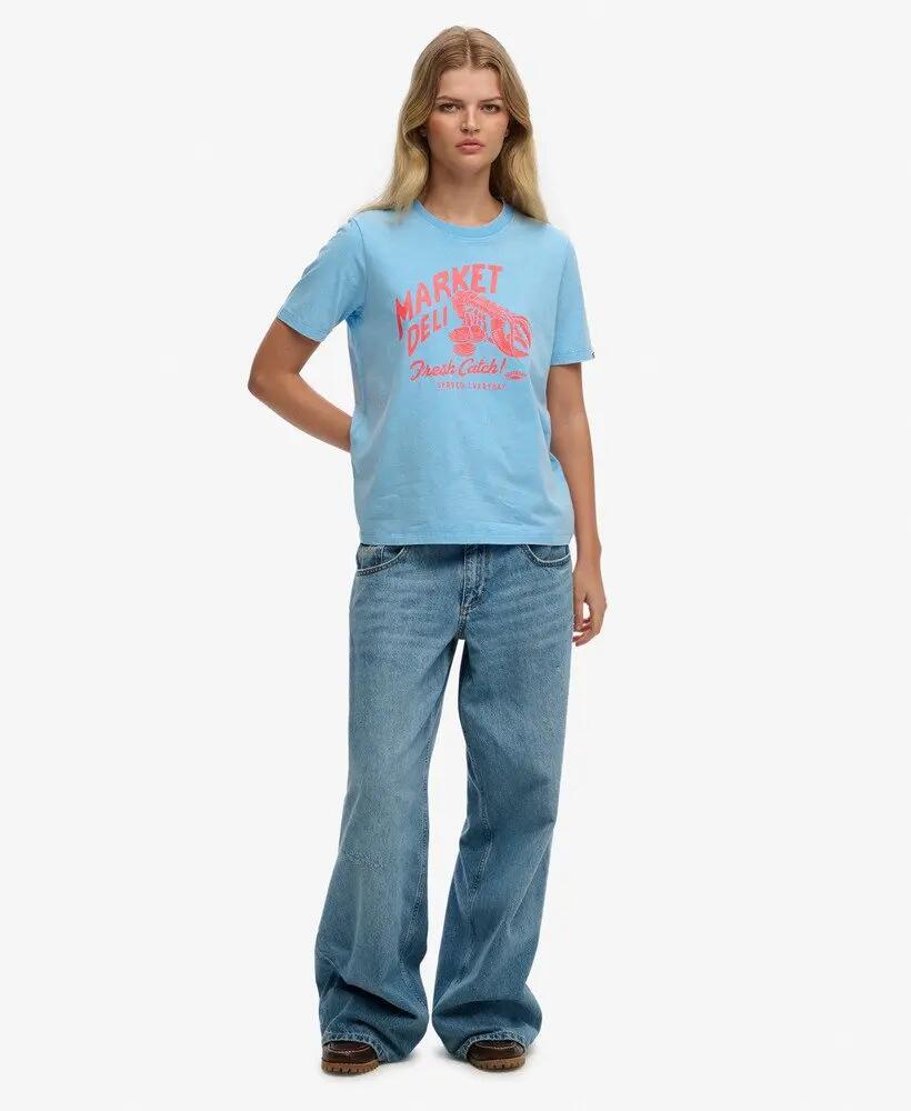 T-shirt femme Superdry Roadside Trade 3/5