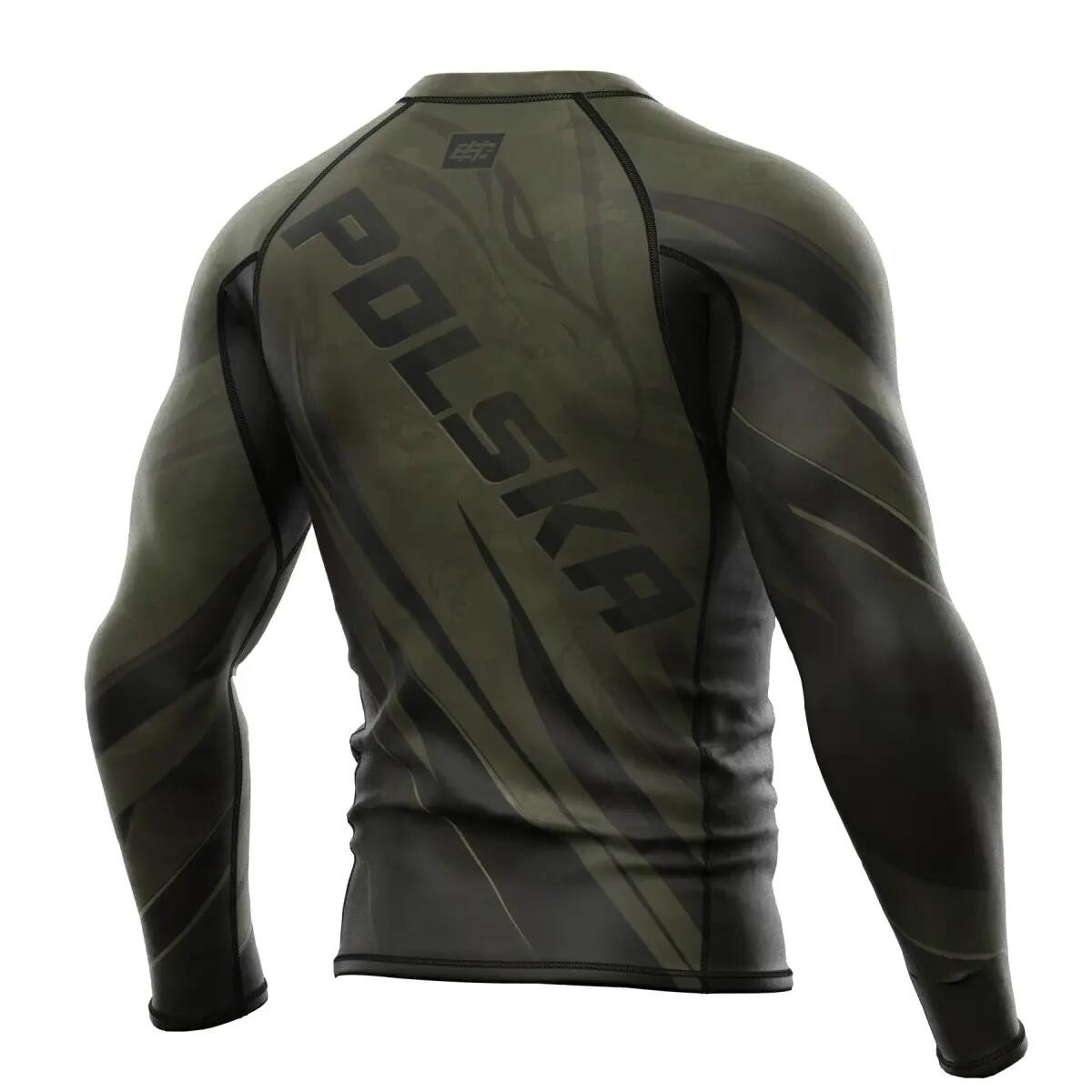 Rashguard met lange mouwen voor heren MMA EXTREME HOBBY POLSKA ULTIMATE 2/6
