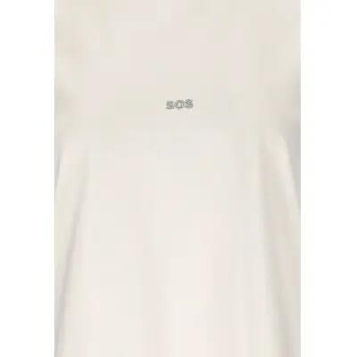 sos Mera W SS koszulka z organicznej bawełny z elastanem – 1002 White 3/4