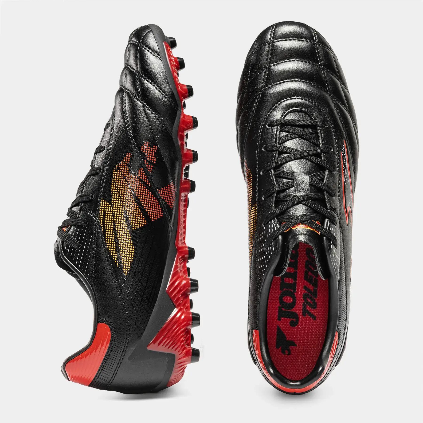 Botas Fútbol Fútbol Adulto Joma Toledo 26 AG Negro 4/5
