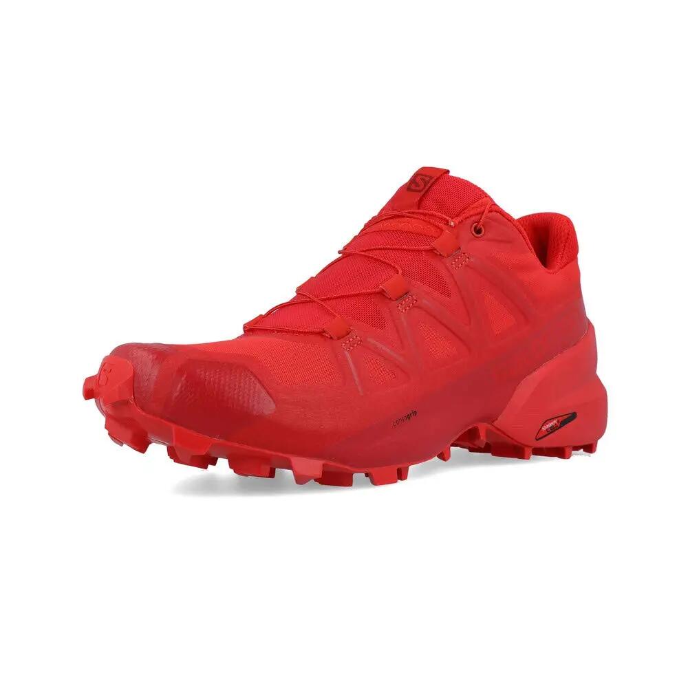herren - trail - schuhe - dämpfend, griffig - speedcross 5 - rot 4/4