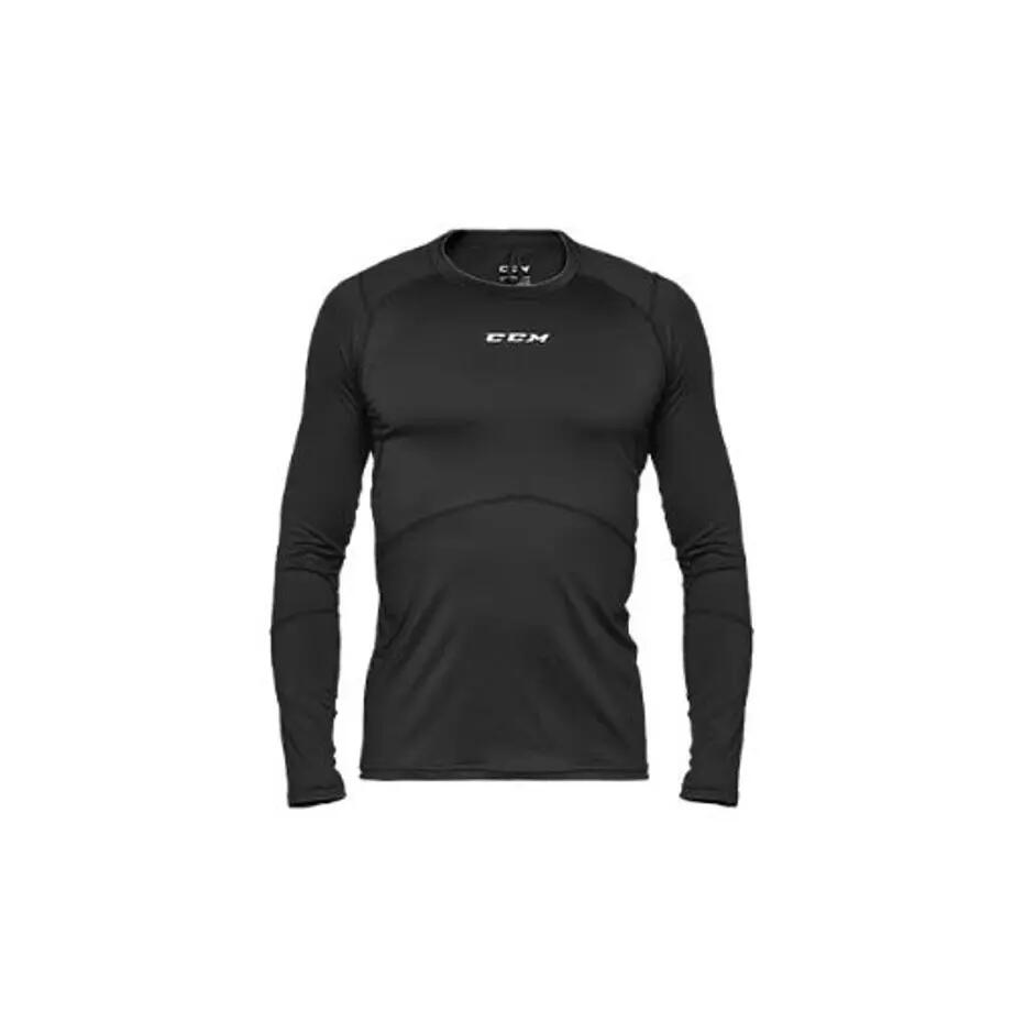 Koszulka treningowa CCM Long Sleeve Top Senior 1/3