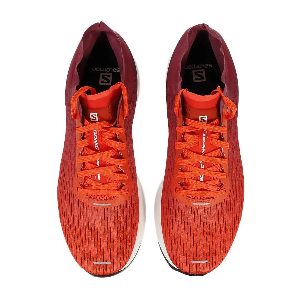 herren - running - schuhe - reaktiv, komfortabel - Sonic 3 Accelerate - rot/weiß 4/4