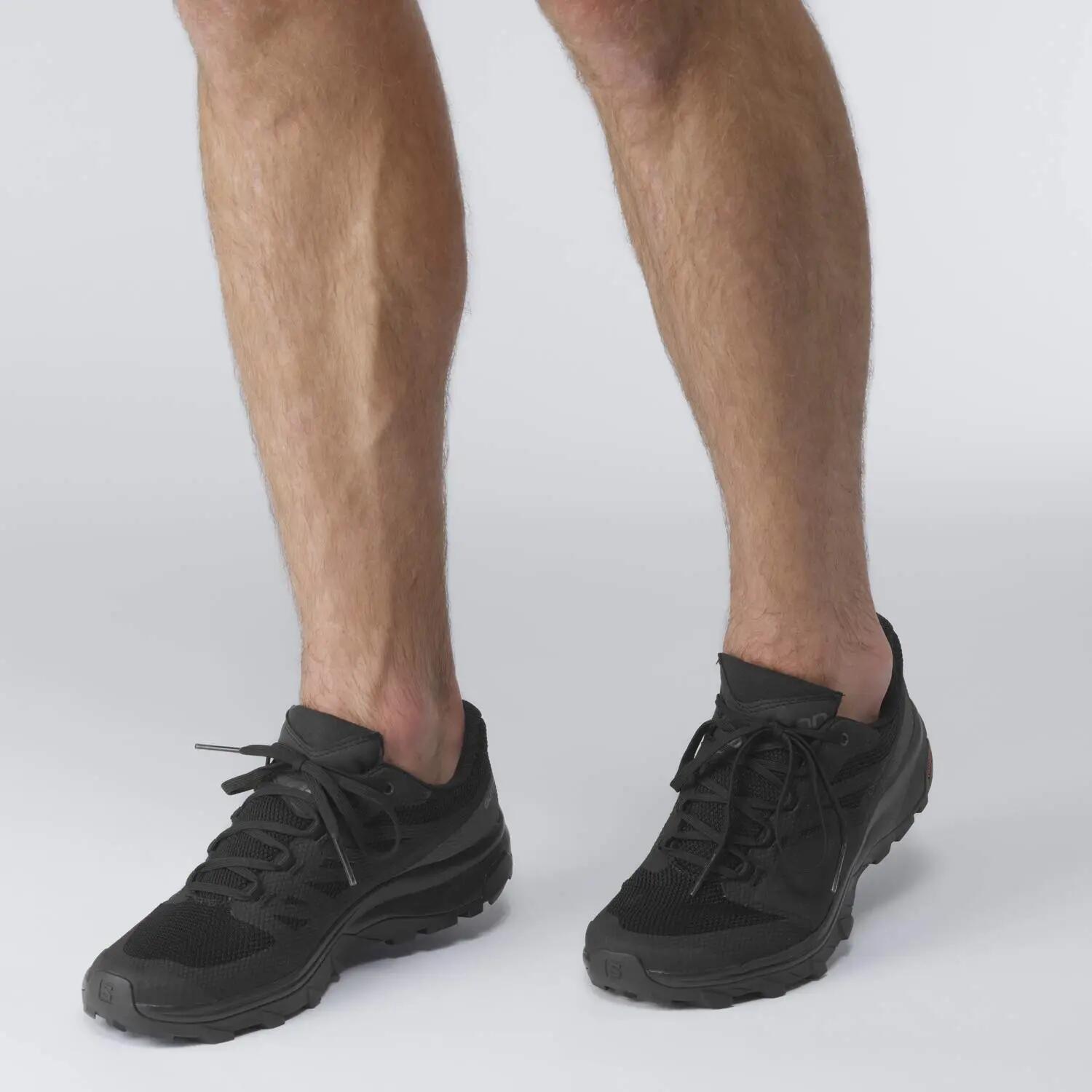 Herren - wandern - schuhe - gore-tex - schwarz/grün 4/4