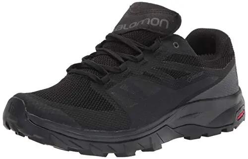 Herren - wandern - schuhe - gore-tex - schwarz/grün 2/4