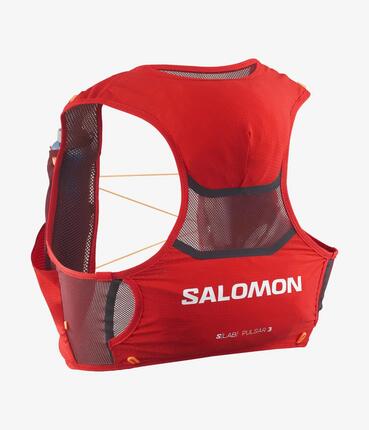 Gilet running - Unisex - Léger, respirant - S/Lab Pulsar 3 - Rouge