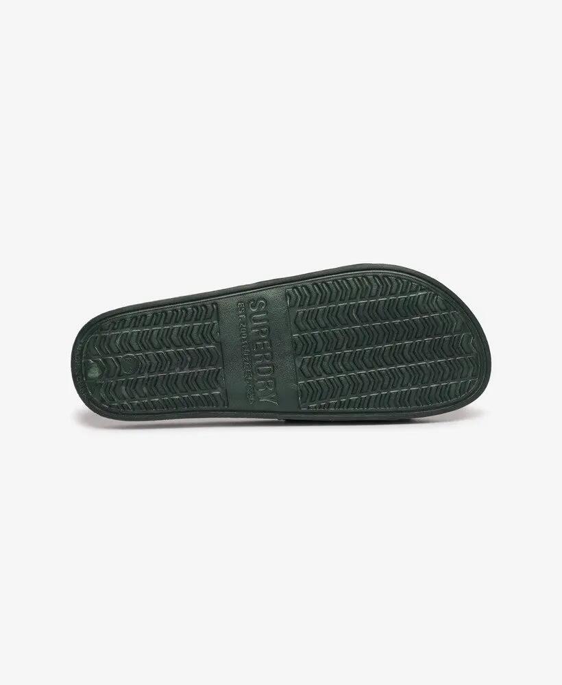 superdry SD&Co. Pool Sliders - Ciabatte da piscina sagomate – Forest 7/7