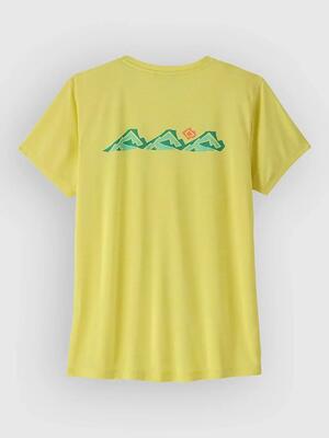 Shirt - trail - women's - cap cool daily trailcheck - lemon zest