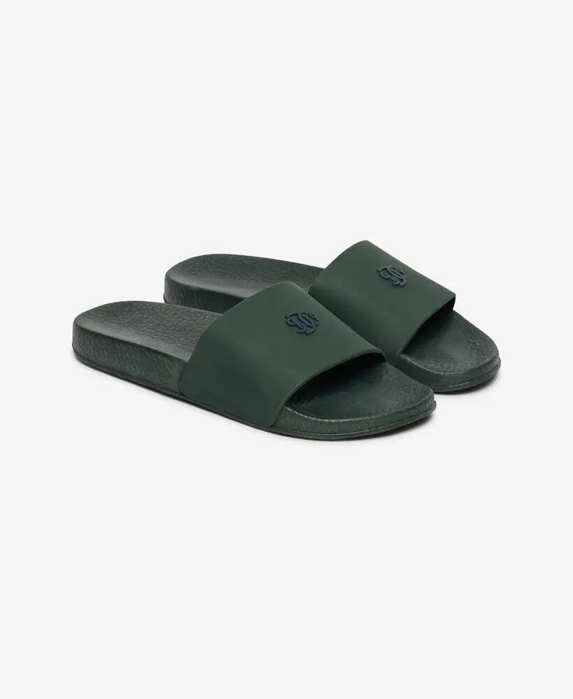 superdry SD&Co. Pool Sliders - Ciabatte da piscina sagomate – Forest 2/7