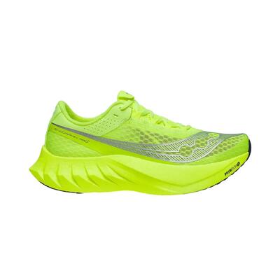 Schoenen - hardlopen - endorphin pro 4 - zilver, citroen