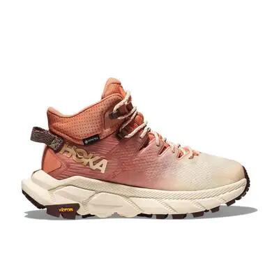 Damen - trail - schuhe - wasserdicht - hoka gtx - beige