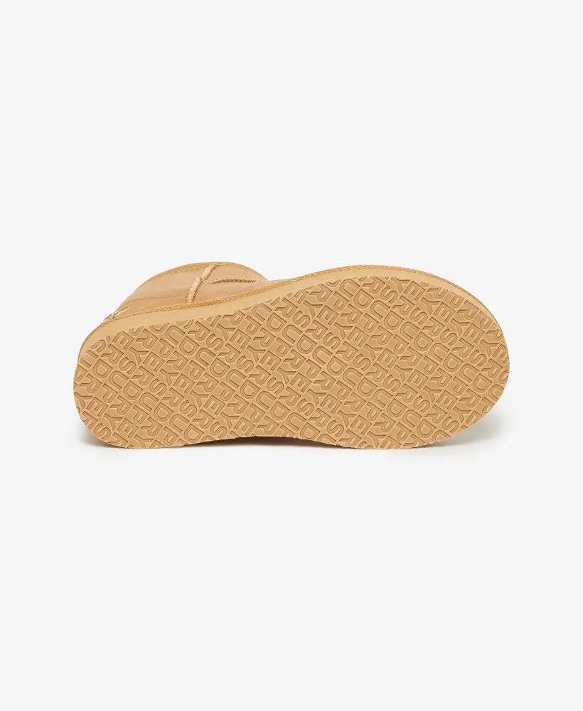 superdry Stivale Donna Suede Sherpa con Zeppa – LIGHT TAN 7/7
