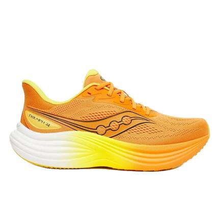 Chaussures - Running - Homme - Amorti reactif - Triumph 24 - Blanc/Fluo