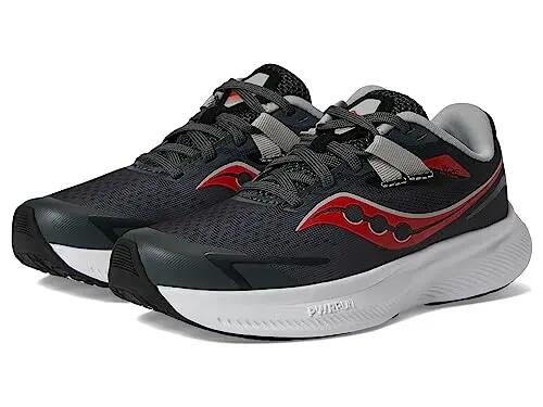 Kids - Running - Schuhe - leichte, atmungsaktive Ride 15 - grau/schwarz/rot 2/4