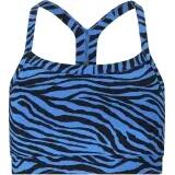 athlecia Larissa V2 Bedruckter Sport-BH aus Polyamid und Elastan – P3910 Blue 4/4
