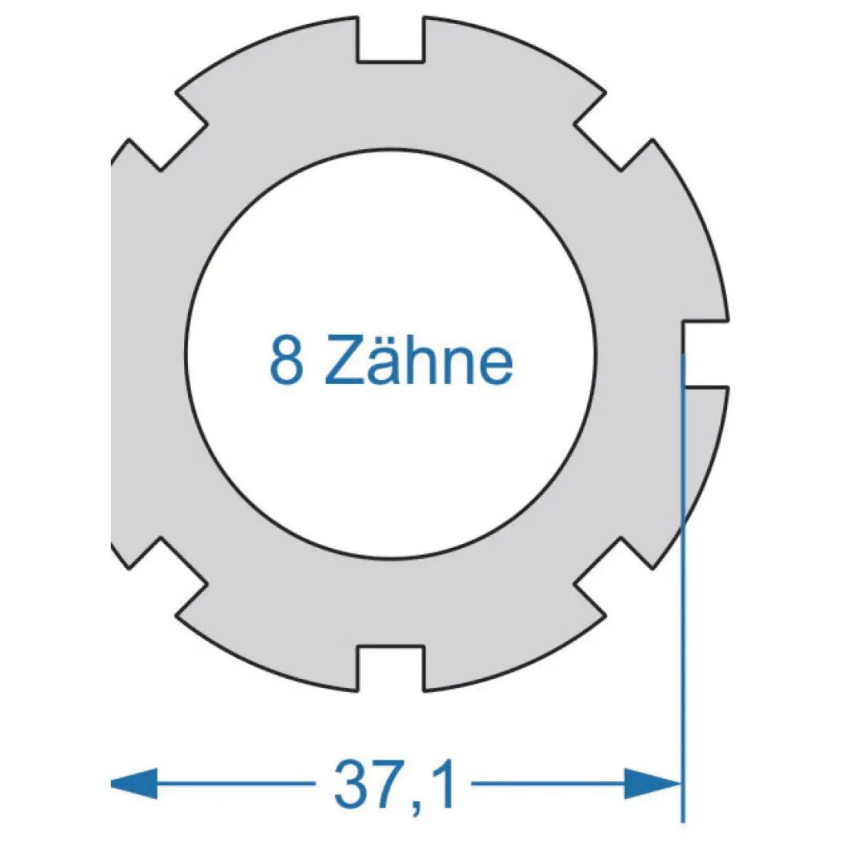 Cycplus Power.Tool 2-seitig T8 37,1 mm & T12 24,0 mm 2/4