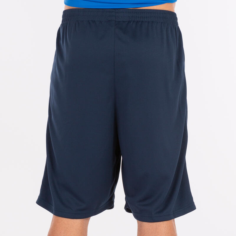 Short basket-ball Garçon Joma Nobel long bleu marine