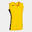 T-shirt de alça basquetebol Menina Joma Cancha iii amarelo preto