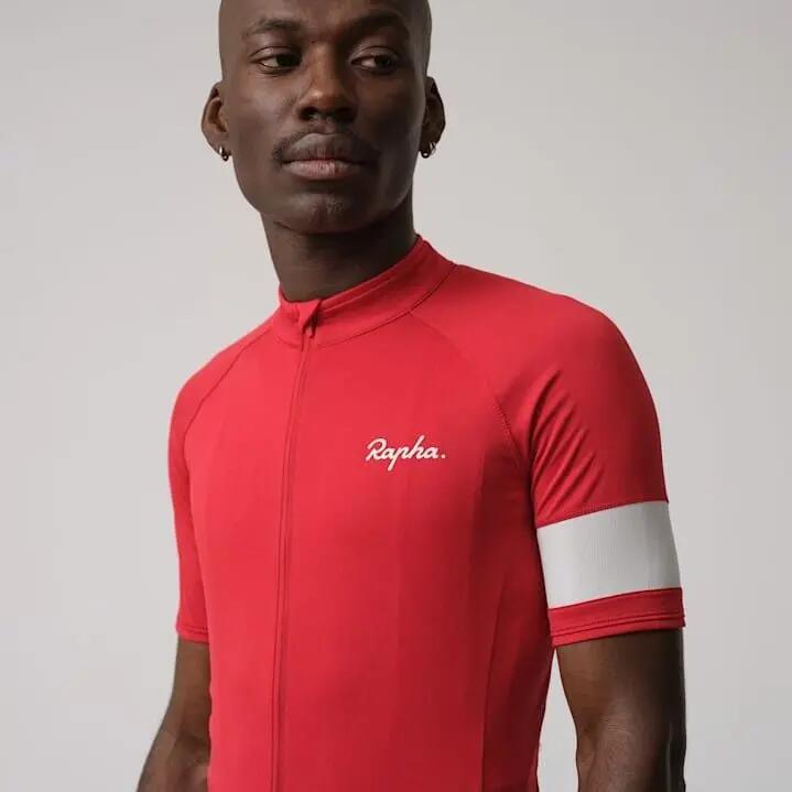 Maglia a manica corta Rapha Core Rosso 5/7