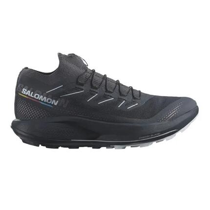 Chaussures - trail - femme - respirantes - pulsar trail 2 pro - noir/gris-vert