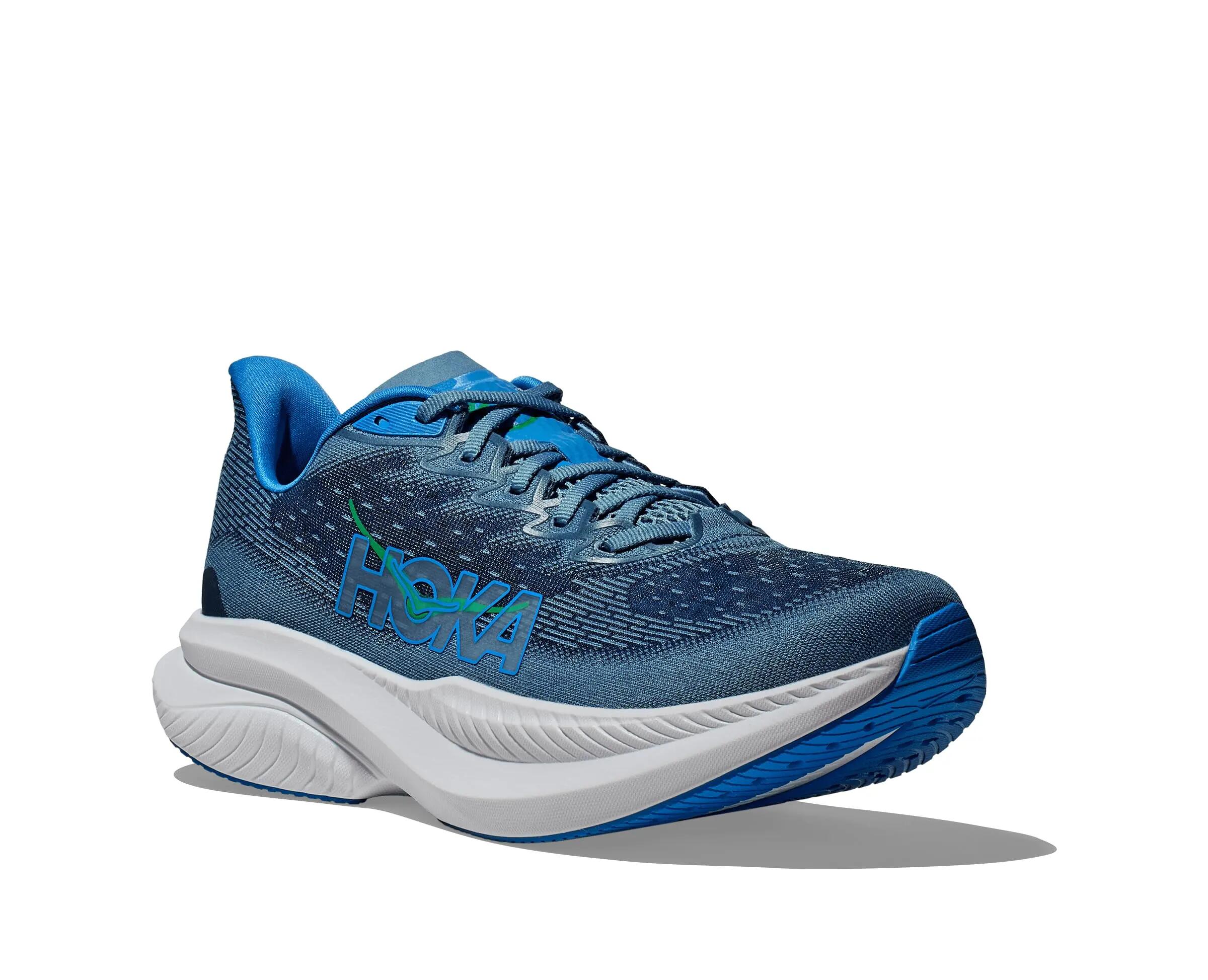 Herren - lauf - schuhe - leicht, gedämpft - mach 6 - downpour thunder cloud 4/4